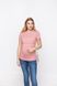 Рожева футболка для вагітних та годуючих з секретом годування