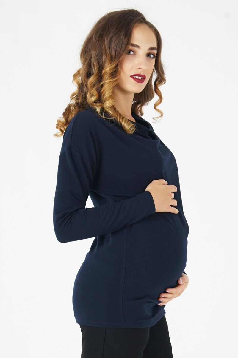 Джемпер для беременных и кормящих мам