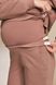 Спортивні штани - джогери для вагітних з подвійною підтримкою животика