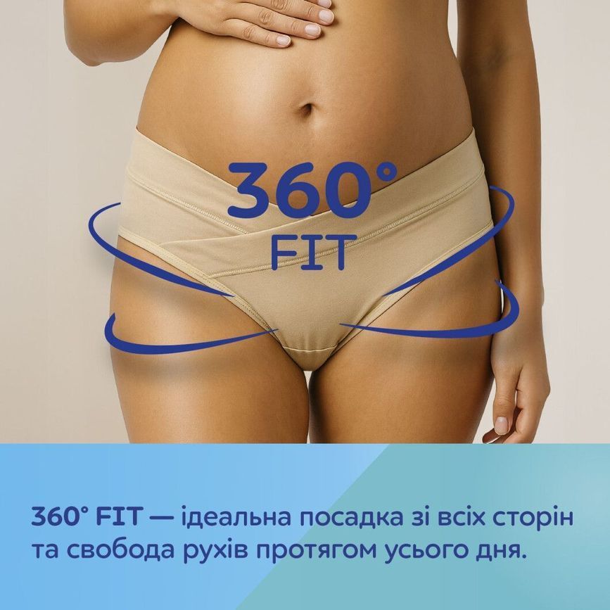 Трусики для вагітних Mum fit під живіт м&rsquo;які та еластичні 2 шт. бежеві та чорні