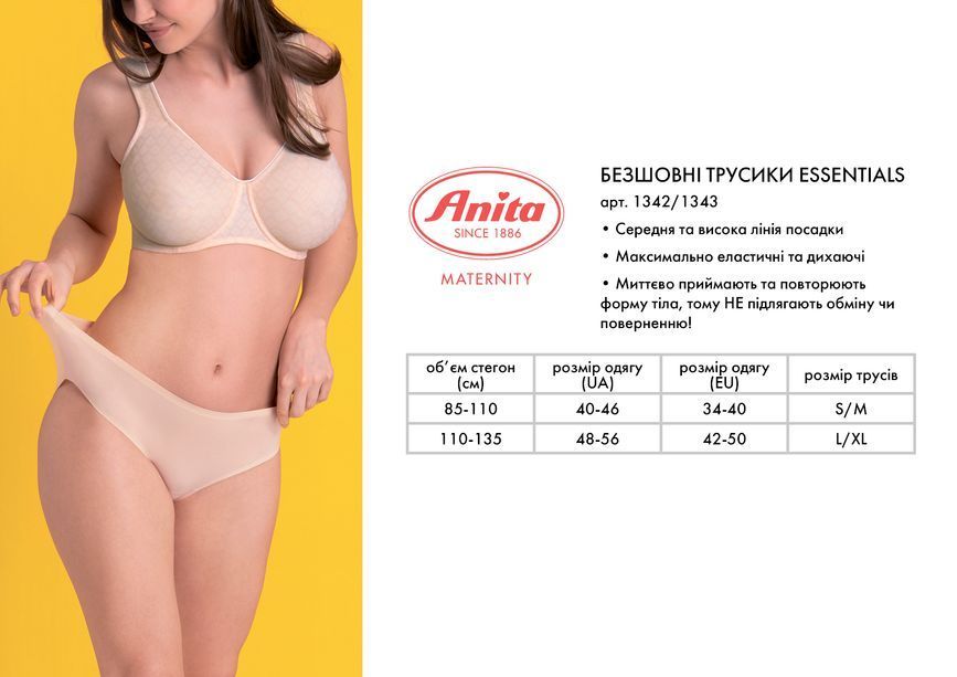 Трусы бесшовные Essentials+ с высокой талией 2 шт в упаковке Черный, S/M, (001 1343-2)