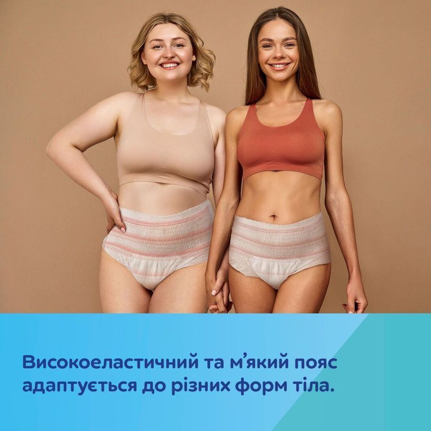 Дихаючі одноразові трусики з післяпологовою прокладкою 2в1 ультрапоглинаючі 5 шт.