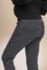 Облегающие удобные джинсы для беременных черно-серые Skinny fit