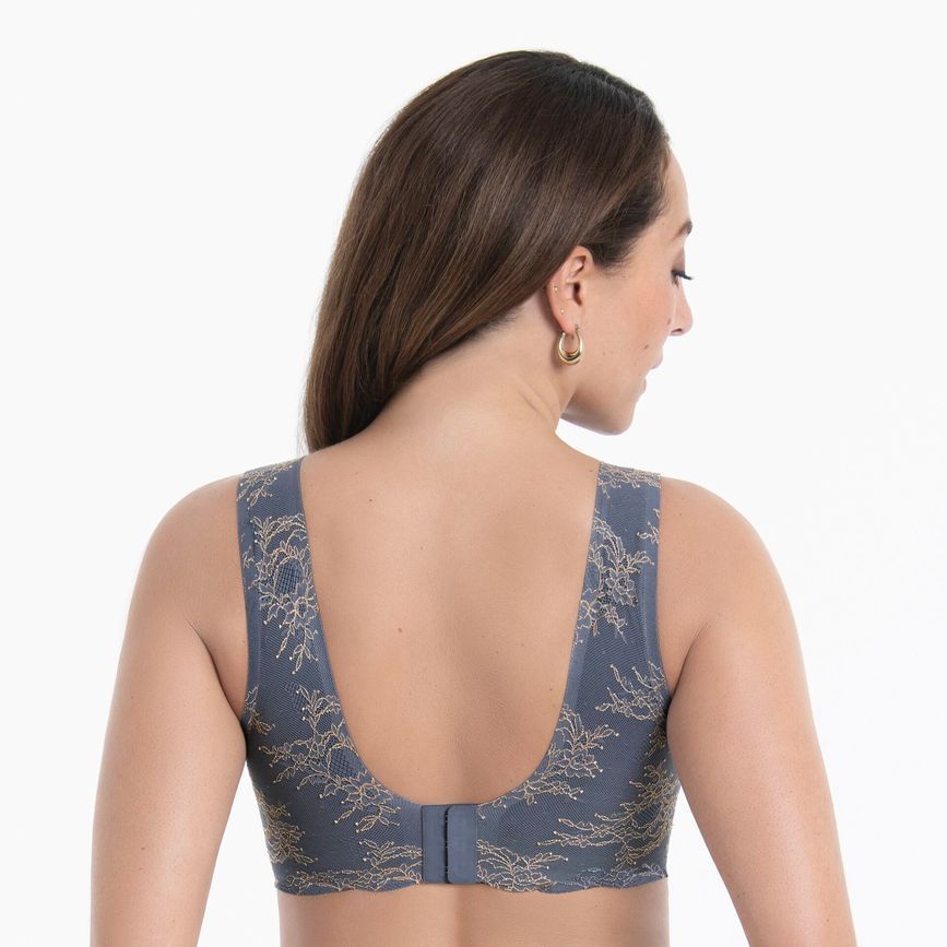 Мереживний бюстгальтер-топ Anita "ESSENTIALS LACE" Сiра троянда, S, (405 5400)