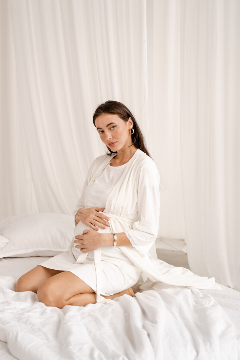 Халат для вагітних, майбутніх мам