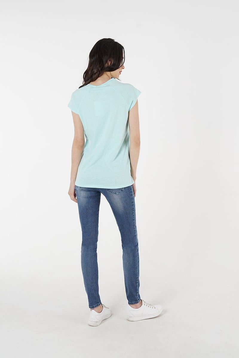 Удобные джинсы для беременных синего цвета