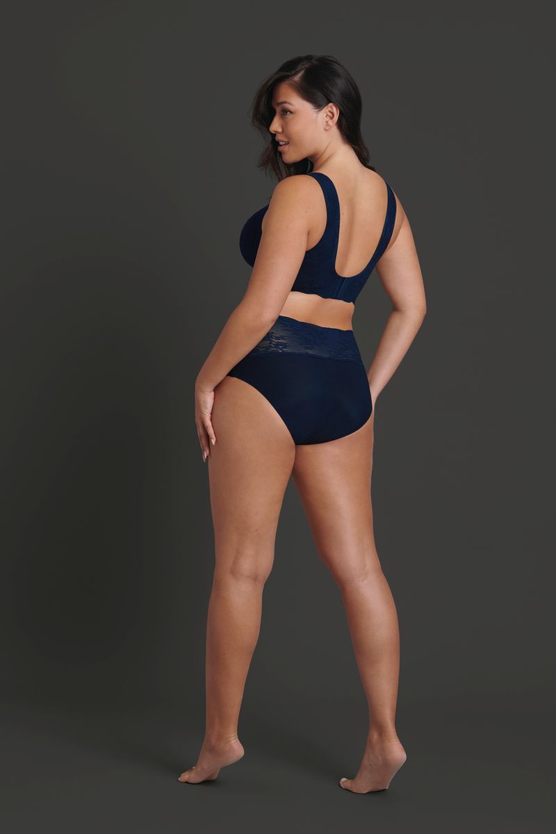 Мереживний бюстгальтер-топ Anita "ESSENTIALS LACE" Синiй, XXL, (380 5400)
