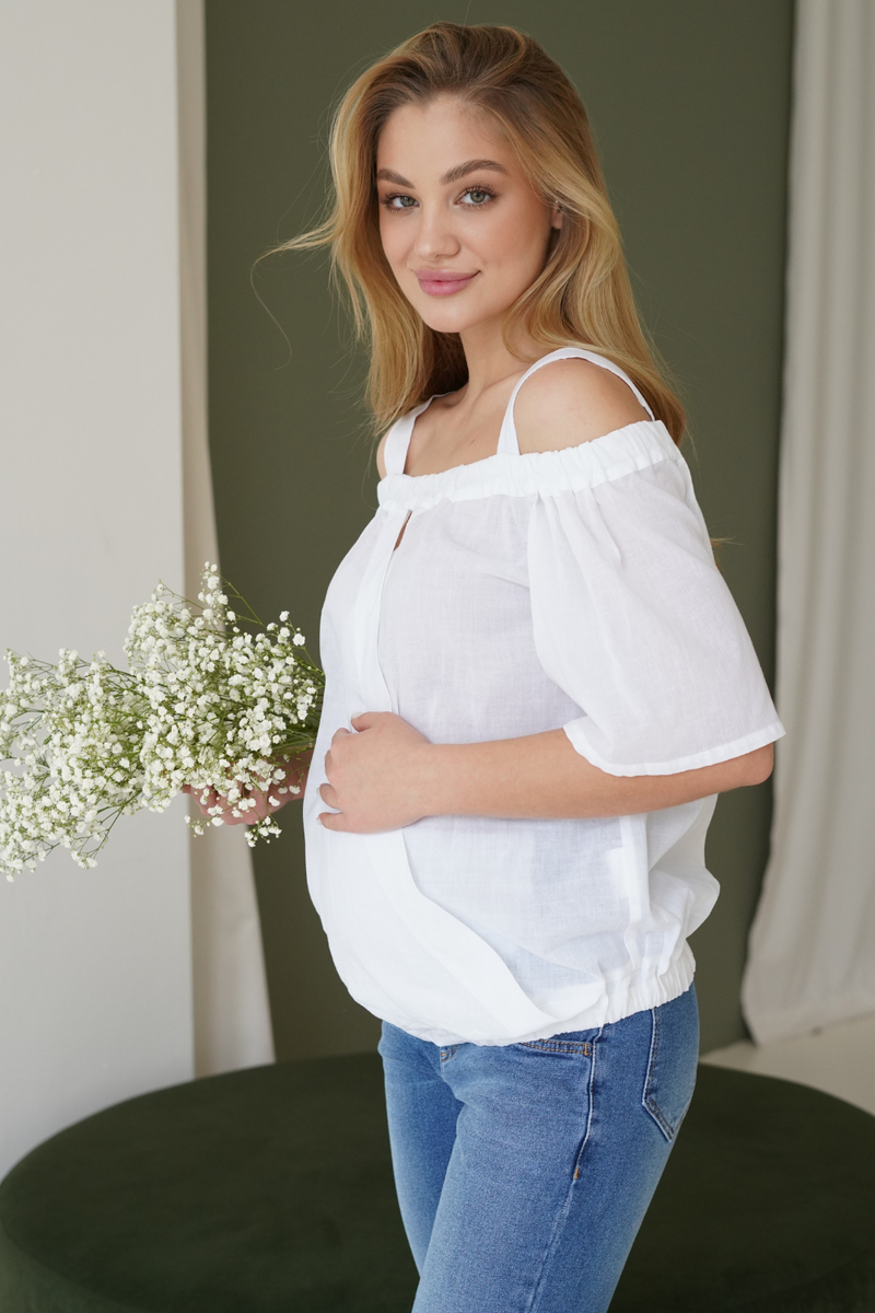 Блуза(рубашка) для беременных и кормящих мам