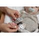Ланцюжок для пустушки з кліпсою бежевий Buddy Bear LOVI